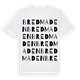 Bredmaden ordlek t-shirt