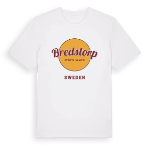 Bredstorp cirkel t-shirt – ekologisk bomull t-shirt från Pinshirt