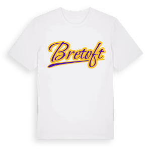 Bretoft baseball t-shirt – ekologisk bomull t-shirt från Pinshirt