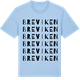 Blue Soul t-shirt med Breviken ordlek t-shirt