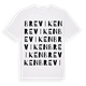 White t-shirt med Breviken ordlek t-shirt