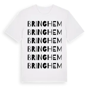 Bringhem ordlek t-shirt – ekologisk bomull t-shirt från Pinshirt
