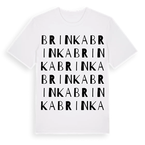 Brinka ordlek t-shirt – ekologisk bomull t-shirt från Pinshirt