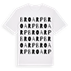 Broarp ordlek t-shirt