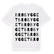 Brobygget ordlek t-shirt