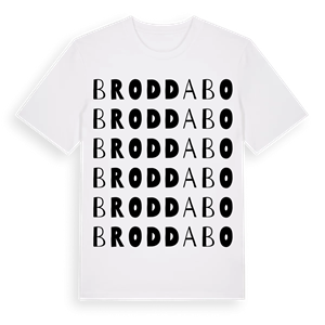 Broddabo ordlek t-shirt – ekologisk bomull t-shirt från Pinshirt