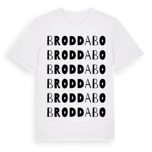 Broddabo ordlek t-shirt – ekologisk bomull t-shirt från Pinshirt