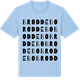 Blue Soul t-shirt med Broddebo ordlek t-shirt