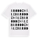Broddemålen ordlek t-shirt