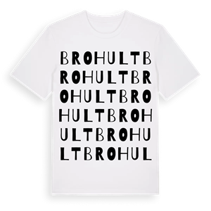Brohult ordlek t-shirt – ekologisk bomull t-shirt från Pinshirt
