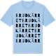 Blue Soul t-shirt med Brudkärret ordlek t-shirt
