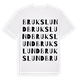Brukslund ordlek t-shirt