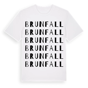 Brunfall ordlek t-shirt – ekologisk bomull t-shirt från Pinshirt