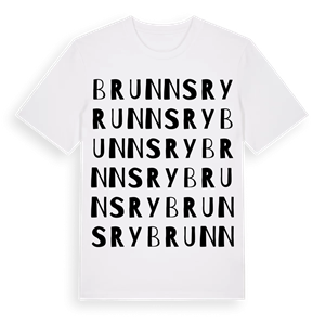 Brunnsry ordlek t-shirt – ekologisk bomull t-shirt från Pinshirt