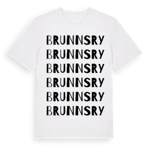 Brunnsry ordlek t-shirt – ekologisk bomull t-shirt från Pinshirt