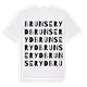 Brunseryd ordlek t-shirt