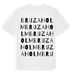 Bruzaholm ordlek t-shirt – ekologisk bomull t-shirt från Pinshirt