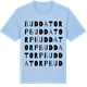 Blue Soul t-shirt med Buddatorp ordlek t-shirt
