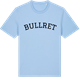 Blue Soul t-shirt med Bullret böjd t-shirt