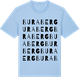 Blue Soul t-shirt med Buraberg ordlek t-shirt