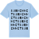 Blue Soul t-shirt med Burhemmet ordlek t-shirt