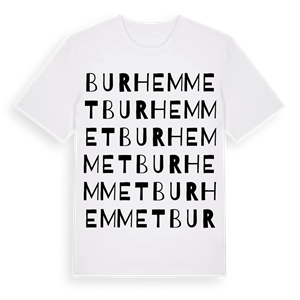 Burhemmet ordlek t-shirt – ekologisk bomull t-shirt från Pinshirt