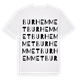 Burhemmet ordlek t-shirt