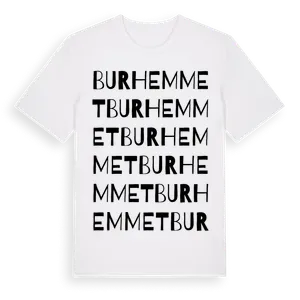 Burhemmet ordlek t-shirt – ekologisk bomull t-shirt från Pinshirt