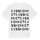 Busshemmet ordlek t-shirt