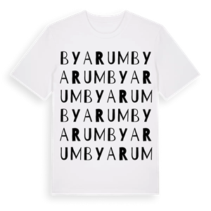 Byarum ordlek t-shirt – ekologisk bomull t-shirt från Pinshirt
