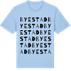 Blue Soul t-shirt med Byestad ordlek t-shirt