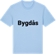 Blue Soul t-shirt med Bygdås fetstil t-shirt