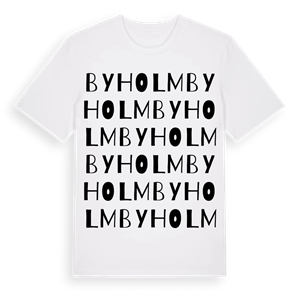 Byholm ordlek t-shirt – ekologisk bomull t-shirt från Pinshirt