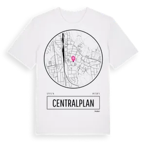 Centralplan t-shirt – ekologisk bomull t-shirt från Pinshirt