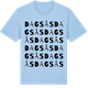 Blue Soul t-shirt med Dagsås ordlek t-shirt