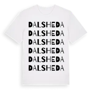Dalsheda ordlek t-shirt – ekologisk bomull t-shirt från Pinshirt