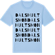 Blue Soul t-shirt med Dalshultsmon ordlek t-shirt