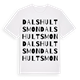 Dalshultsmon ordlek t-shirt