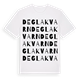 Degla kvarn ordlek t-shirt