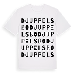 Djuppelsbo ordlek t-shirt – ekologisk bomull t-shirt från Pinshirt