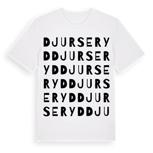 Djurseryd ordlek t-shirt – ekologisk bomull t-shirt från Pinshirt