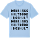 Blue Soul t-shirt med Dödringshult ordlek t-shirt