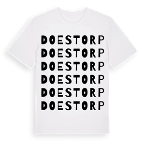 Doestorp ordlek t-shirt – ekologisk bomull t-shirt från Pinshirt