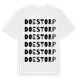 White t-shirt med Doestorp ordlek t-shirt