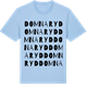 Blue Soul t-shirt med Domnaryd ordlek t-shirt