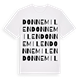 Donnemilen ordlek t-shirt
