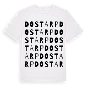 Dostarp ordlek t-shirt – ekologisk bomull t-shirt från Pinshirt