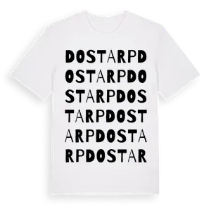 Dostarp ordlek t-shirt – ekologisk bomull t-shirt från Pinshirt