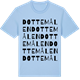 Blue Soul t-shirt med Dottemålen ordlek t-shirt