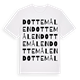 Dottemålen ordlek t-shirt